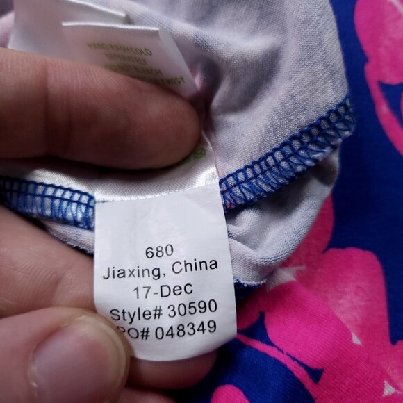 Lilly Pulitzer Laurana Dress Off The Shoulder Ocean Engineered Tentacles XS - Picture 8 of 11